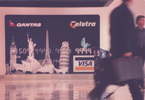 QANTAS Telstra Visa card  - taken at Sydney airport.