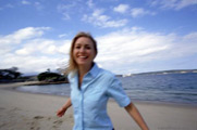 Heidi Sundin at Balmoral Beach 2000