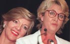 NSW Opposition Leader Kerry Chikarovski and Leader Australian Democrats Cheryl Kernot 1998